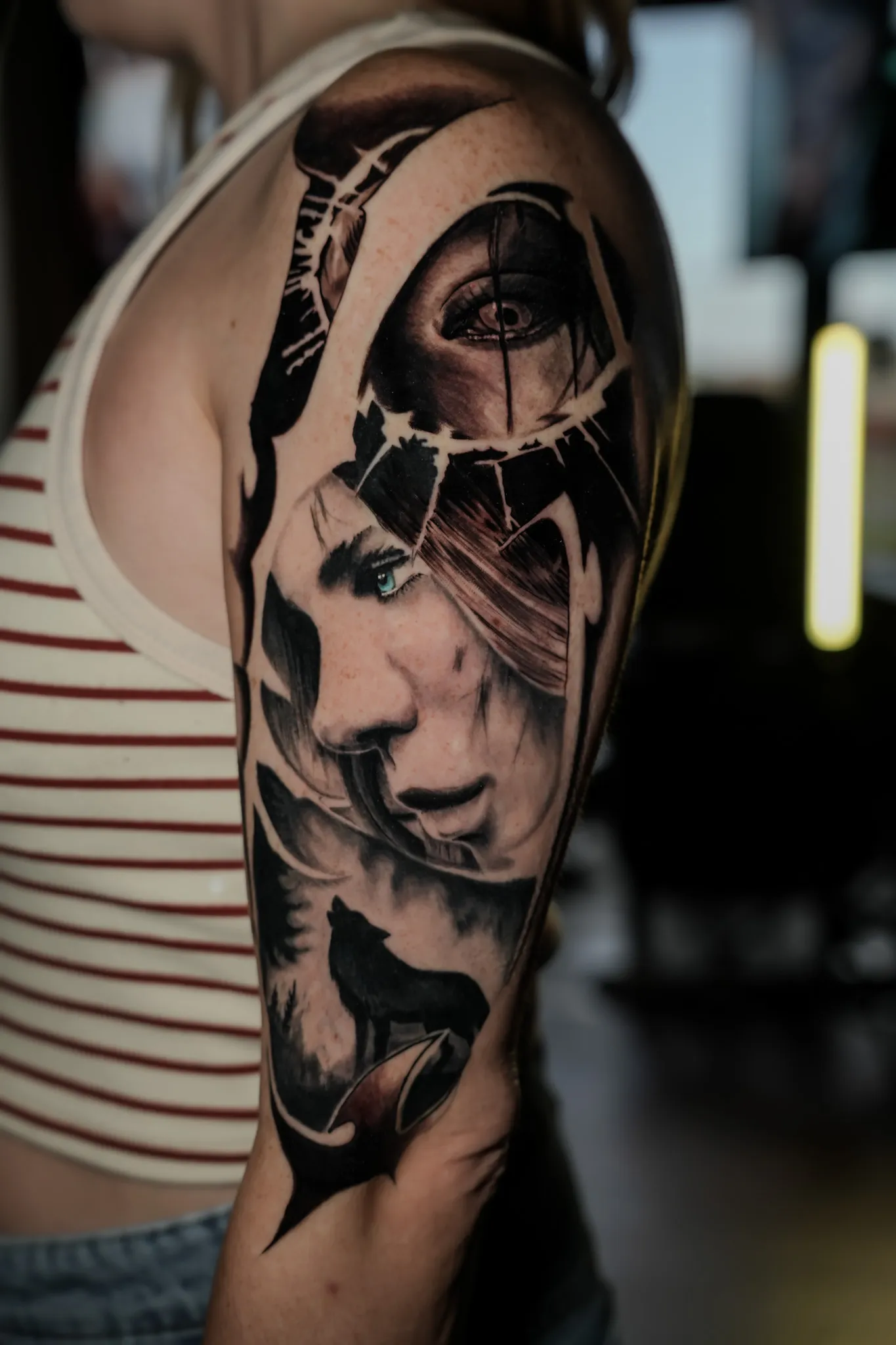 Black & Grey Realism example 3
